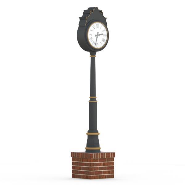 ساعت ایستاده - دانلود مدل سه بعدی ساعت ایستاده - آبجکت سه بعدی ساعت ایستاده - دانلود مدل سه بعدی fbx - دانلود مدل سه بعدی obj -Street Clock 3d model free download  - Street Clock 3d Object - Street Clock OBJ 3d models - Street Clock FBX 3d Models - 